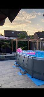 Groot Zwembad incl. Alle accessoires, 200 tot 300 cm, Ophalen of Verzenden, Zo goed als nieuw, Rechthoekig