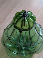 Grote Vintage Venetiaanse lamp groen Murano glas, Ophalen