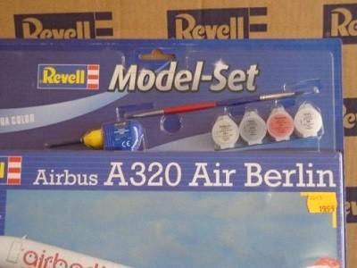 Revell 1:144 AIRBUS A320 64861 Air Berlin modelbouw, Hobby en Vrije tijd, Modelbouw | Vliegtuigen en Helikopters, Nieuw, Vliegtuig