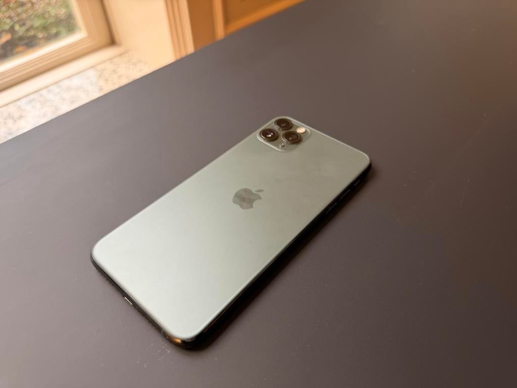 iPhone 11 Pro Max, Telecommunicatie, Mobiele telefoons | Apple iPhone, 70 %, Zonder simlock, Zonder abonnement, Groen