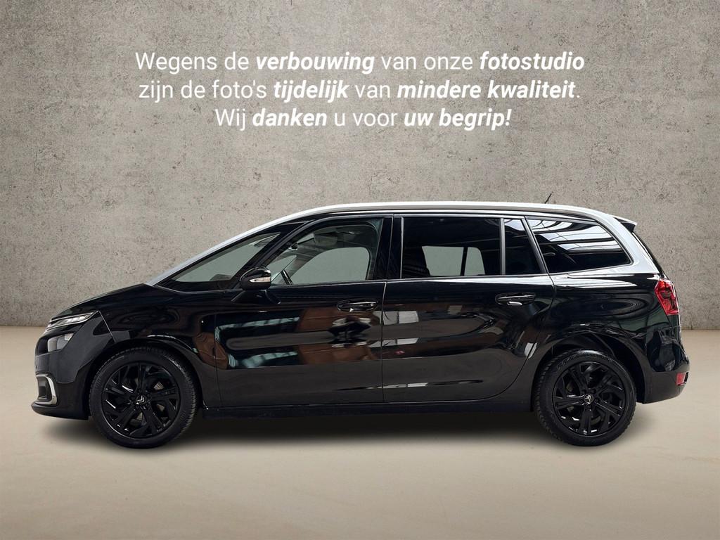 Citroën Grand C4 Spacetourer 1.2 PureTech Black Sport 7 Per, Auto's, Citroën, Voorwielaandrijving, 12 maanden, Stof, Gebruikt