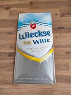 Wieckse Witte Bier Reclamebord - Licht Prikkelend Witbier, Ophalen of Verzenden, Gebruikt, Overige merken