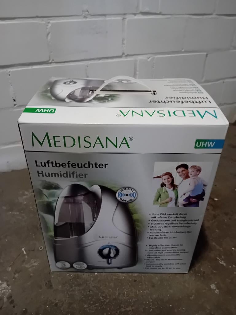Medisana Luchtbevochtiger UHW - Nieuw in doos, Ophalen of Verzenden, Nieuw, Luchtbevochtiger