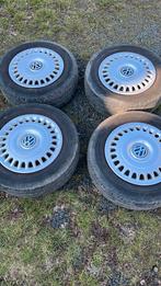 Set stalen velgen + zomerbanden VW T4 California, Auto-onderdelen, Banden en Velgen, Ophalen, 15 inch, Onbekend, 205 mm