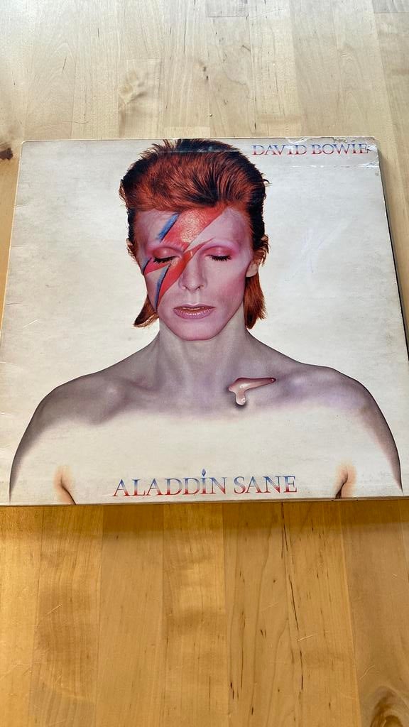 Vinyl lp David Bowie - Aladdin sane (UK), Ophalen of Verzenden, Zo goed als nieuw, 12 inch, Poprock