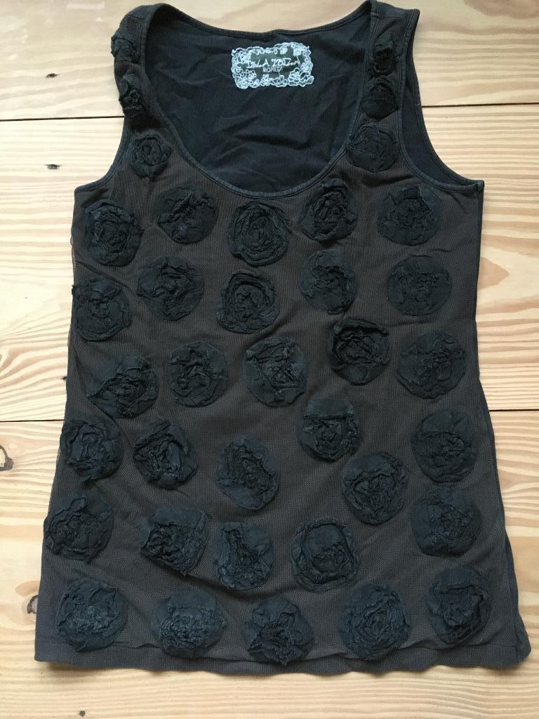 Prachtige zwarte top van Isla Ibiza, Zwart, Ophalen of Verzenden, Zo goed als nieuw, Isla Ibiza