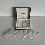 Set 6 kristallen messenleggers vintage, Ophalen of Verzenden