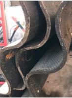 4 lange dakplaten, Doe-het-zelf en Verbouw, Dakpannen en Dakbedekking, Dakplaat of Dakpanplaat, Gebruikt, Ophalen of Verzenden