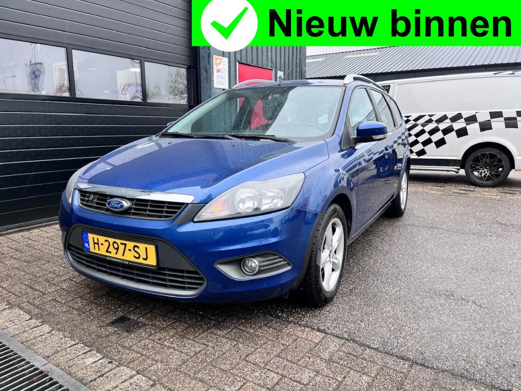 Ford FOCUS Wagon 1.8 Flexi Fuel Climatronic|Carkit|16inch, Focus, Gebruikt, 4 cilinders, Blauw