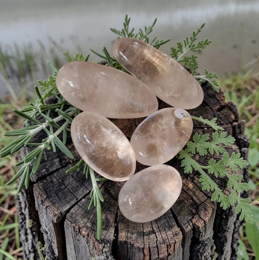 Bergkristal handstenen ( SALE SALE SALE), Ophalen of Verzenden, Mineraal