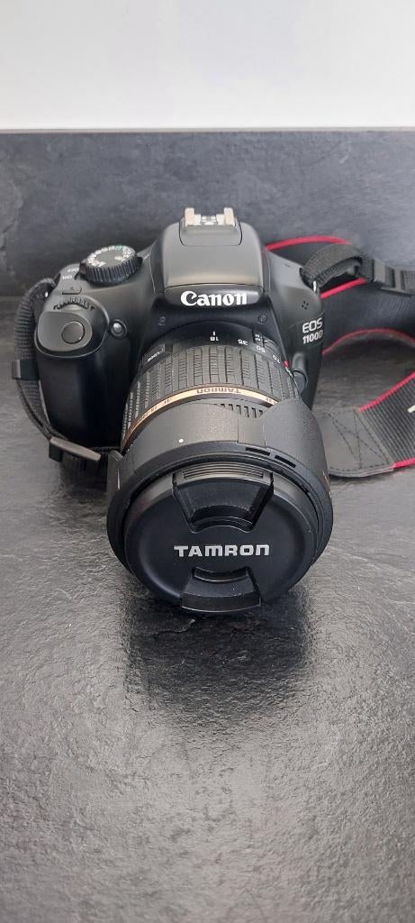 Canon EOS 1100D + Tamron 18-200 mm lens in Lowepro tas, Ophalen, Spiegelreflex, Canon, Zo goed als nieuw