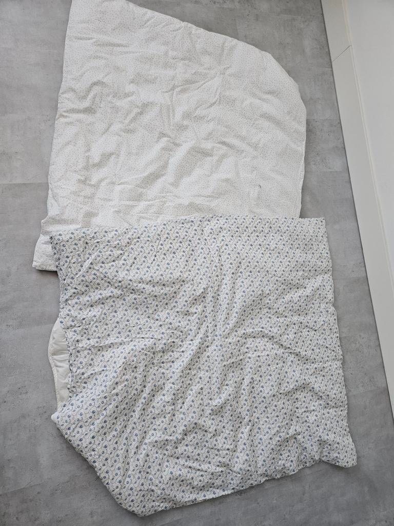 2x dekbed  + overtrek ikea, Ophalen, Wit, Jongetje of Meisje, Dekbedovertrek