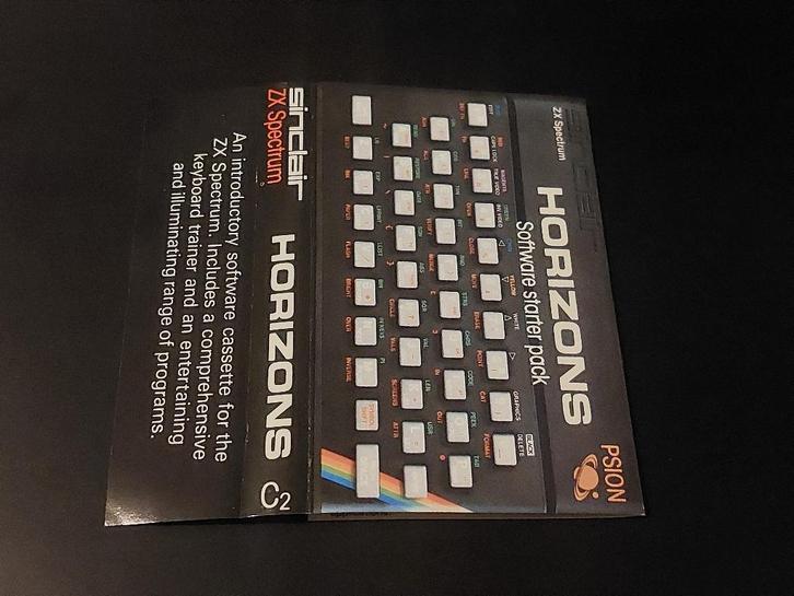 SINCLAIR ZX SPECTRUM - HORIZONS SOFTWARE STARTER PACK (MC), Computers en Software, Educatie- en Cursussoftware, Zo goed als nieuw
