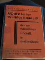 Post spahrbankbuch wo2 duits , netjes ingevuld, Ophalen of Verzenden, Overige soorten, Duitsland, Boek of Tijdschrift