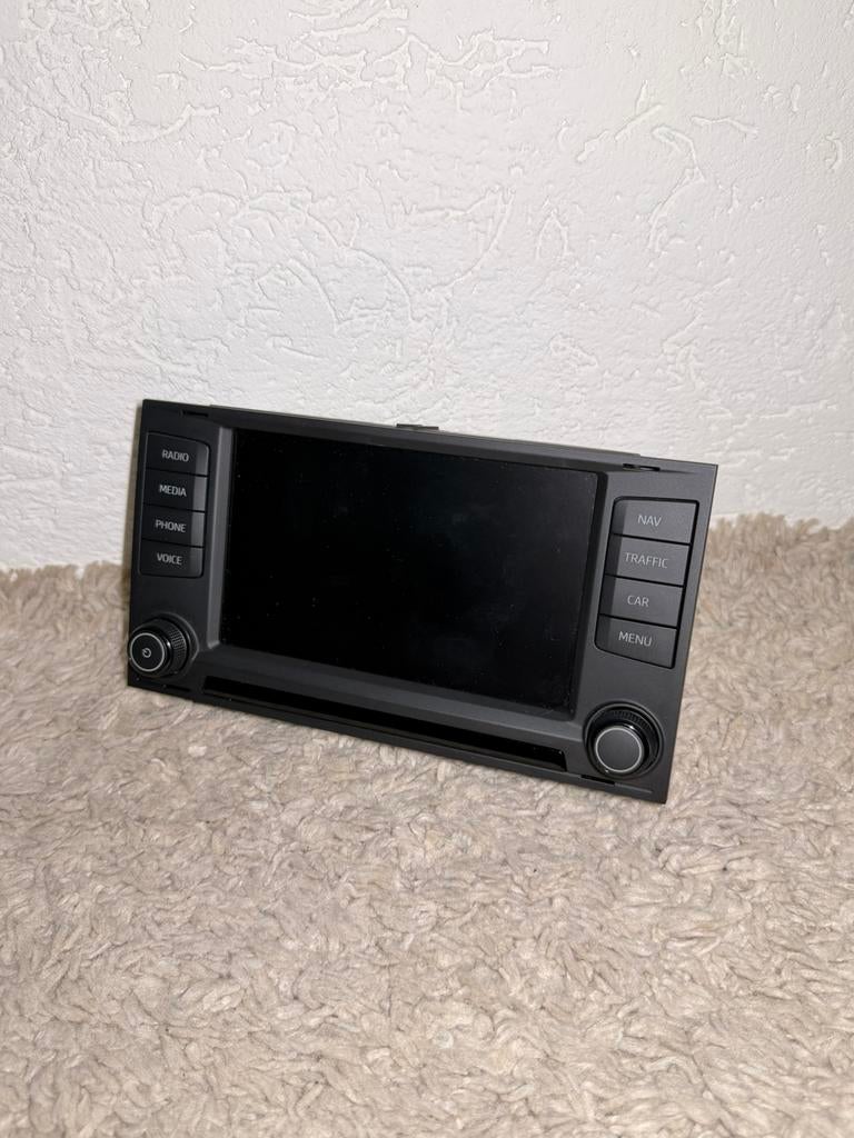 Seat leon 5f mib scherm 5F0 919 604 F, Ophalen of Verzenden, Zo goed als nieuw