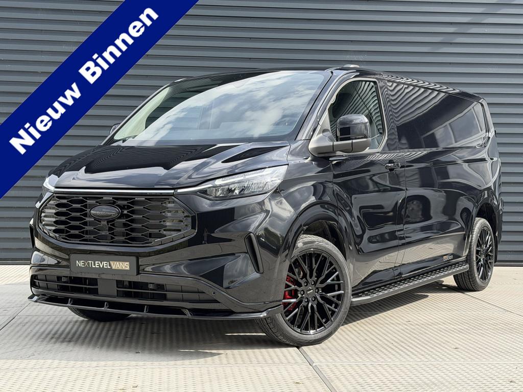 Ford Transit Custom 320 2.0 TDCI L2H1 NEXT LEVEL 170 PK AUT, Gebruikt, 4 cilinders, Met garantie (alle), Zwart