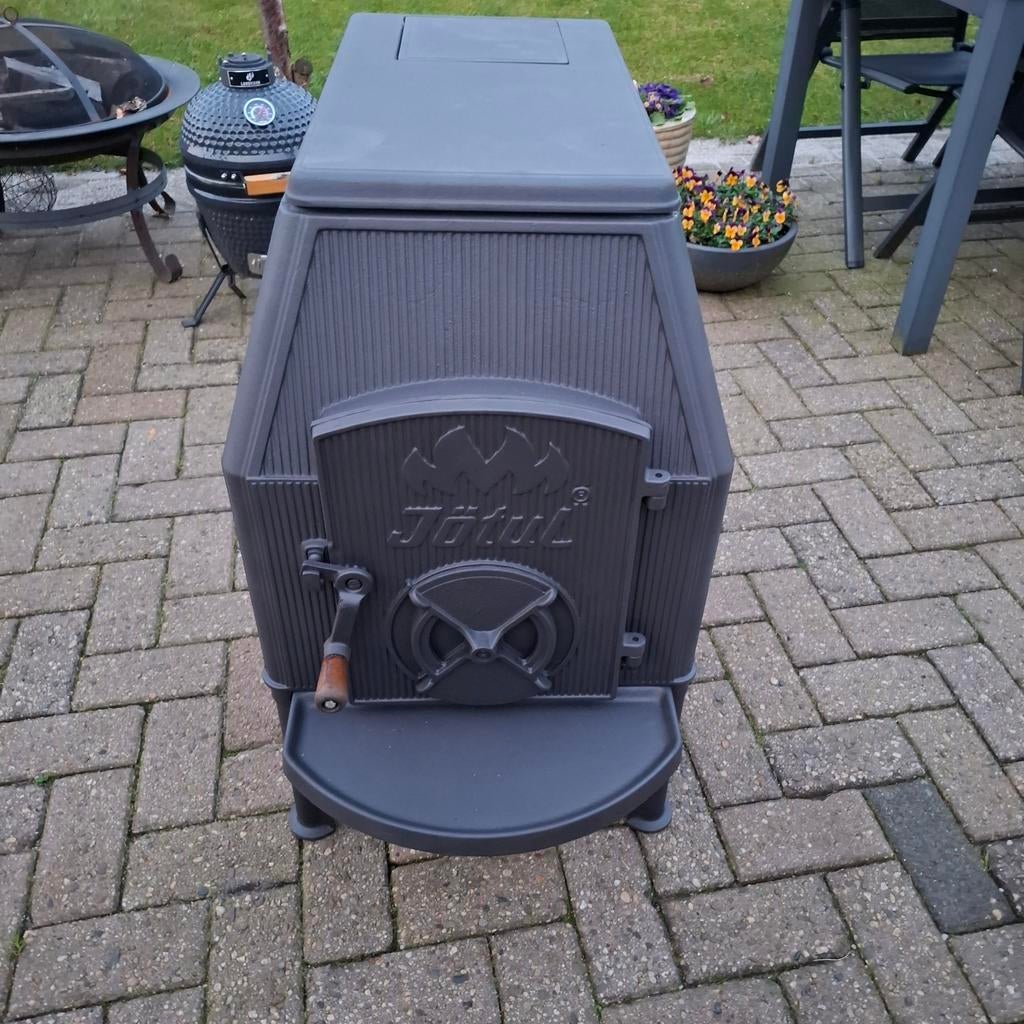 Jotul 121, Huis en Inrichting, Kachels, Zo goed als nieuw, Vrijstaand, Houtkachel, Hout, Ophalen