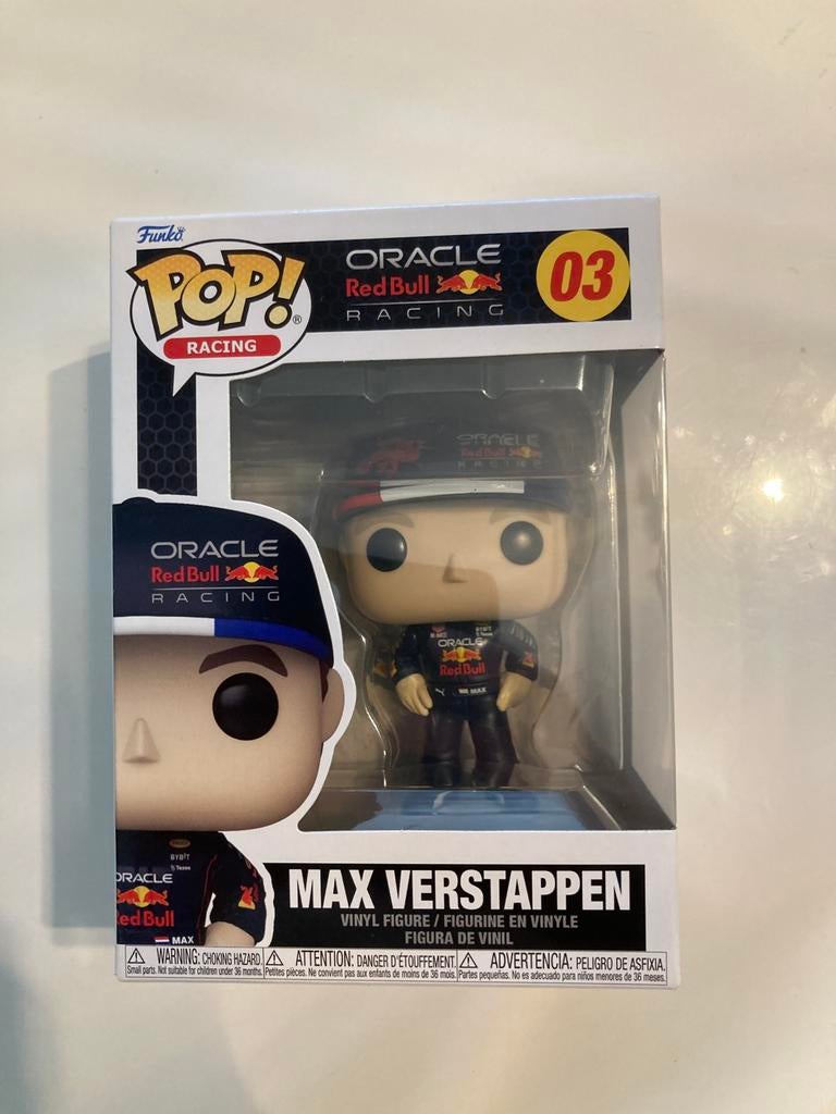 Max Verstappen funko pop 03, Verzamelen, Automerken, Motoren en Formule 1, Ophalen of Verzenden, Nieuw, Formule 1