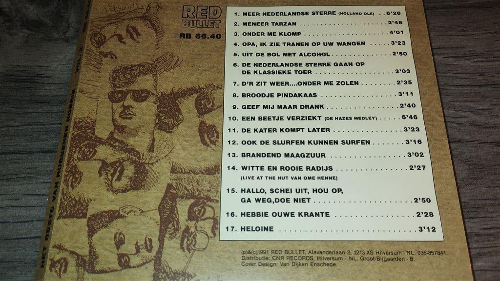 Rubberen Robbie - Het Beste Van Vol.2, Cd's en Dvd's, Cd's | Humor en Cabaret, Ophalen of Verzenden, Zo goed als nieuw