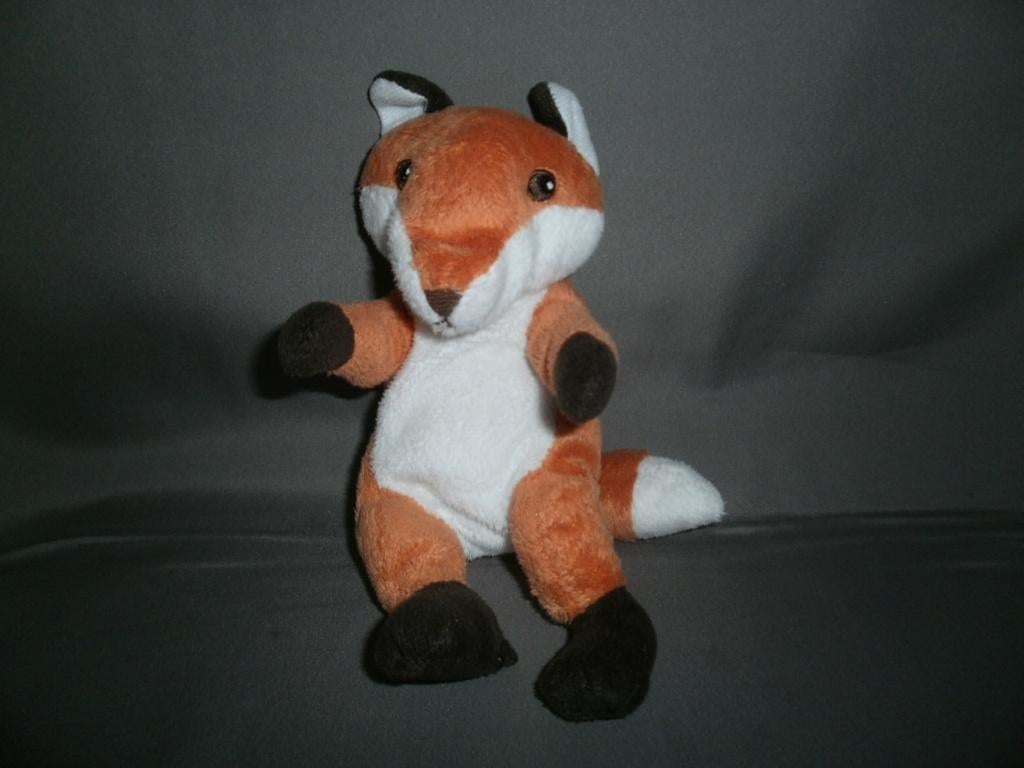 Ikea baby vos vandring 20 cm oranje bruin wit velours, Kinderen en Baby's, Speelgoed | Knuffels en Pluche, IKEA, Ophalen of Verzenden