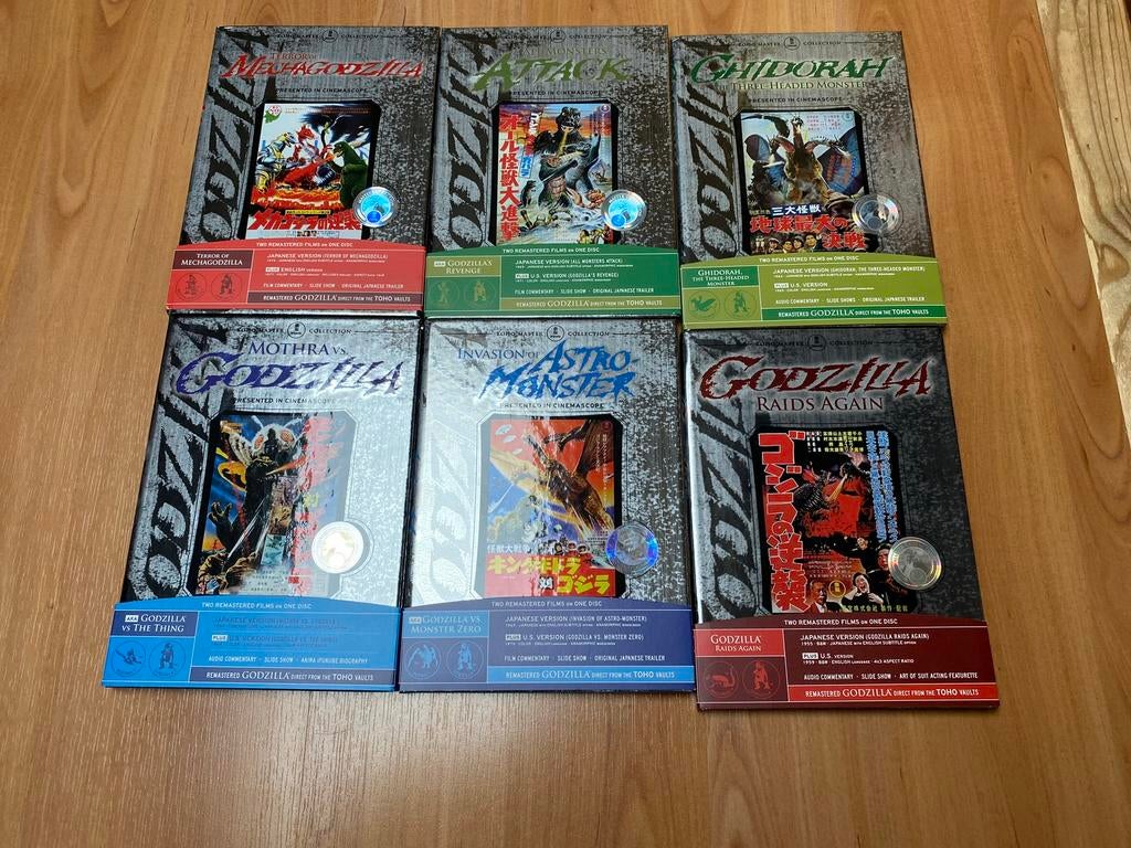 Godzilla toho master collection, Cd's en Dvd's, Vanaf 16 jaar, Ophalen of Verzenden, Zo goed als nieuw