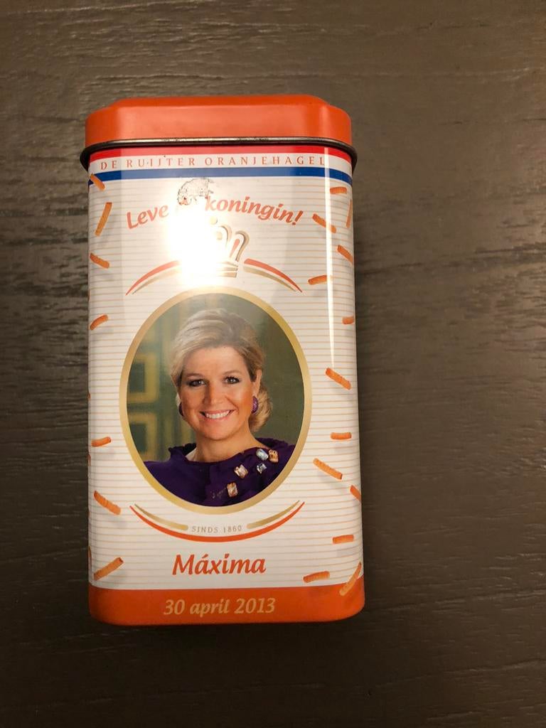 De Ruijter Oranje Hagel blikje., Ophalen of Verzenden, Zo goed als nieuw