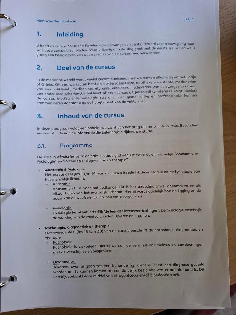 NHA Cursus Medische Terminologie - Zo goed als nieuw, Boeken, Studieboeken en Cursussen, NHA, Ophalen of Verzenden, Zo goed als nieuw