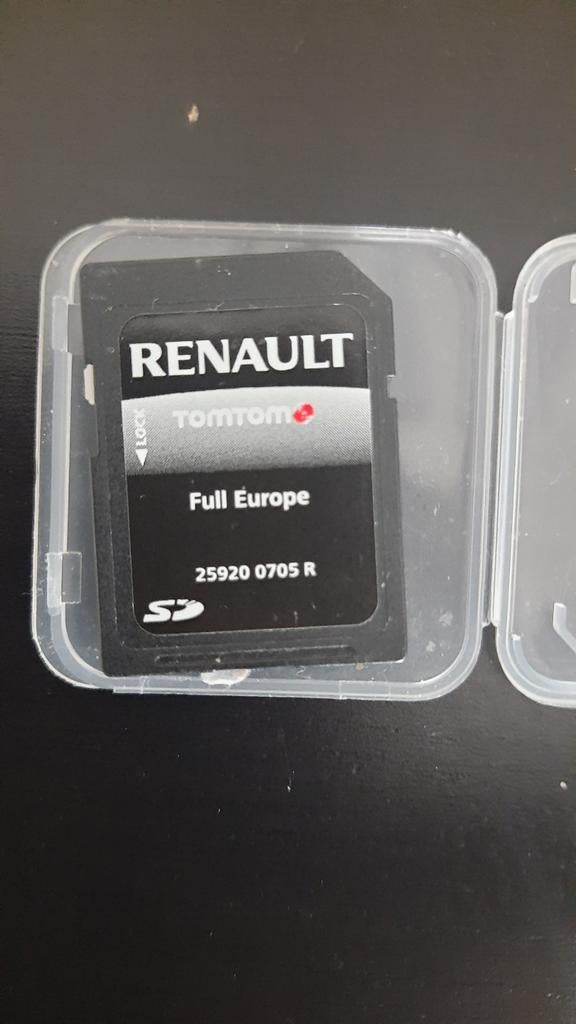 Renault TomTom SD-kaart Full Europe Navigatie, Auto diversen, Autonavigatie, Ophalen of Verzenden, Gebruikt