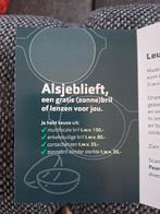 Cadeaubon Pearle t.w.v. maximaal 150 euro, Tickets en Kaartjes, Drie personen of meer, Cadeaubon, Warenhuis- of Winkelbon