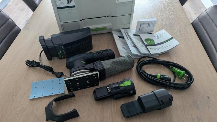 Festool RTSC 400 3,0 I-Set Accu-vlakschuurmachine nieuw, Doe-het-zelf en Verbouw, Gereedschap | Schuurmachines, Nieuw, Vlakschuurmachine