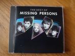 Missing Persons - The Best Of Missing Persons (new wave), Ophalen of Verzenden, Zo goed als nieuw, Poprock