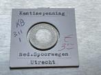 3 verschillende NS Kantinepenningen Nederlandse Spoorwegen, Ophalen of Verzenden, Overige materialen, Nederland