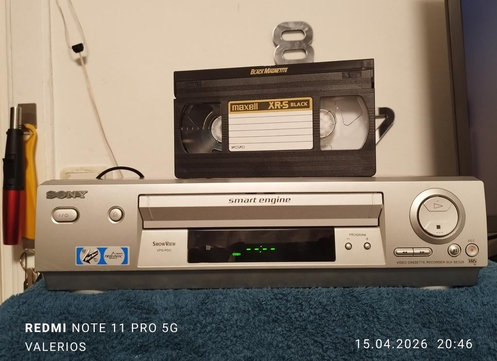 VHS VIDEO Recorder SONY SLV-SE 220 ., Ophalen of Verzenden, Zo goed als nieuw, Sony