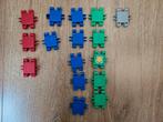 Clics toys bouwstenen rood blauw groen grijs, Ophalen of Verzenden, Zo goed als nieuw, Overige merken
