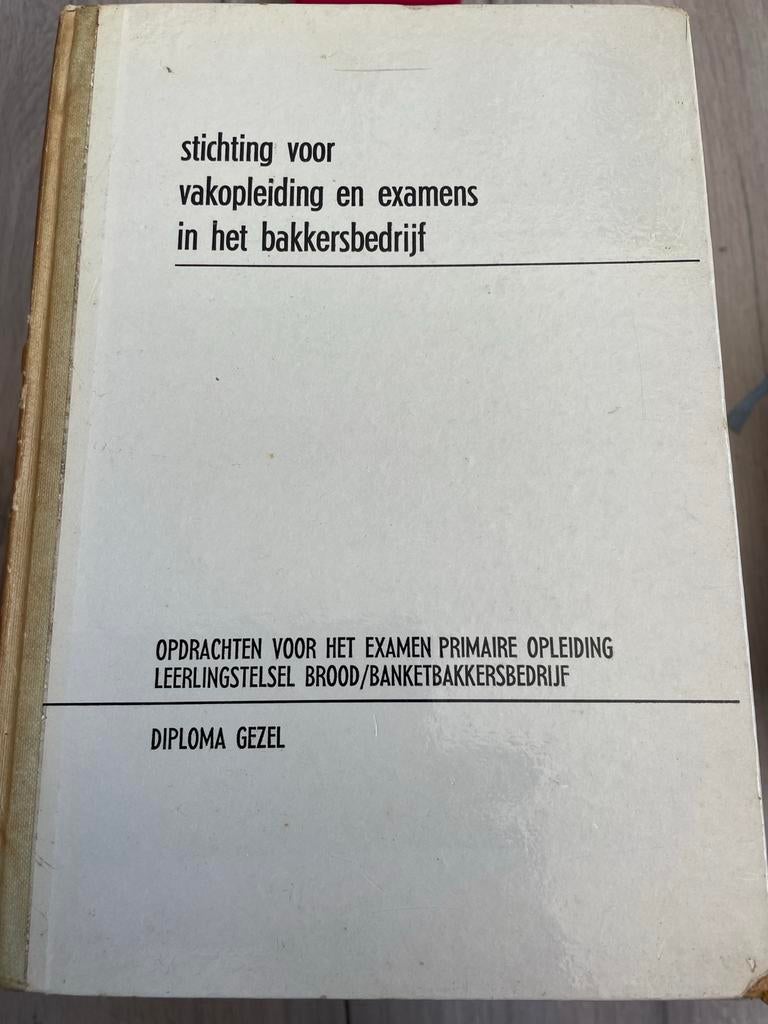 Opdrachten Examen Brood/Banketbakkersbedrijf Diploma Gezel, Ophalen of Verzenden, Gelezen, MBO