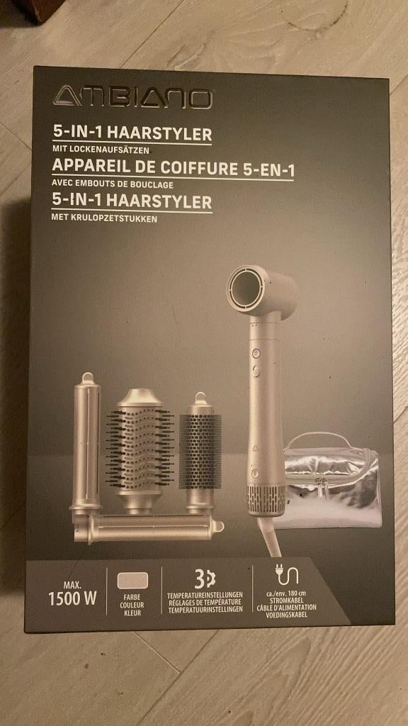 Ambiano 5 in 1 Haarstyler, Ophalen, Nieuw, Haarverzorging