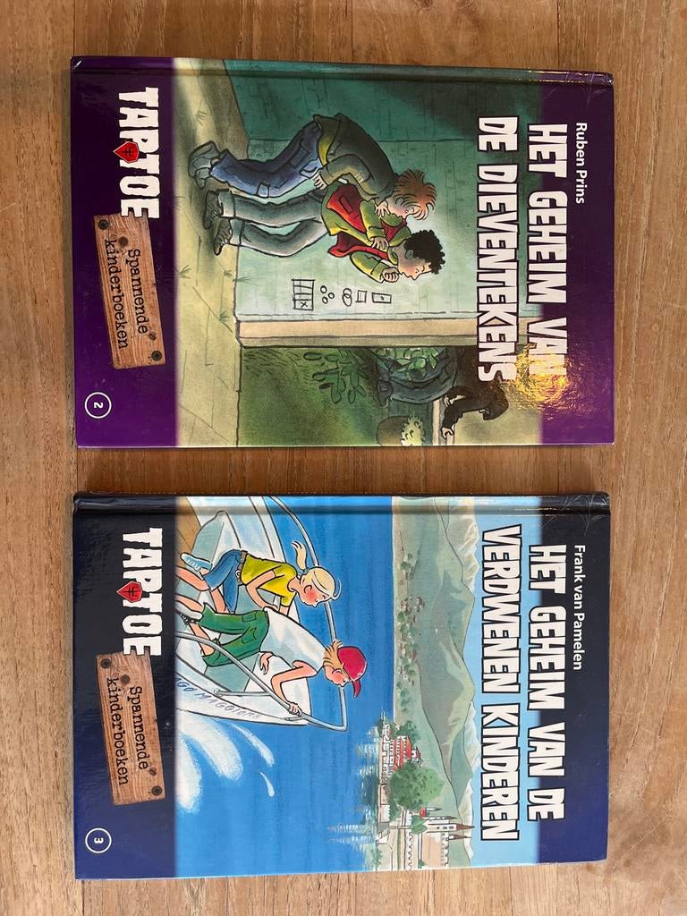 Taptoe kinderboeken: Het Geheim van de Dieventekens & Verdwe, Ophalen of Verzenden, Gelezen, Fictie algemeen