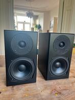 Totem Acoustic Mite -  High-End Monitor Speakers – Zwart, Zo goed als nieuw, 60 tot 120 watt, Front, Rear of Stereo speakers, Ophalen