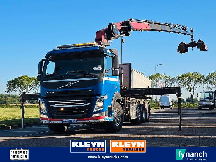 VOLVO FM 460 8x2 hmf 3220 k5, Auto's, Vrachtwagens, Bedrijf, Te koop, ABS, Airconditioning, Cruise Control, Traction-control, Trekhaak
