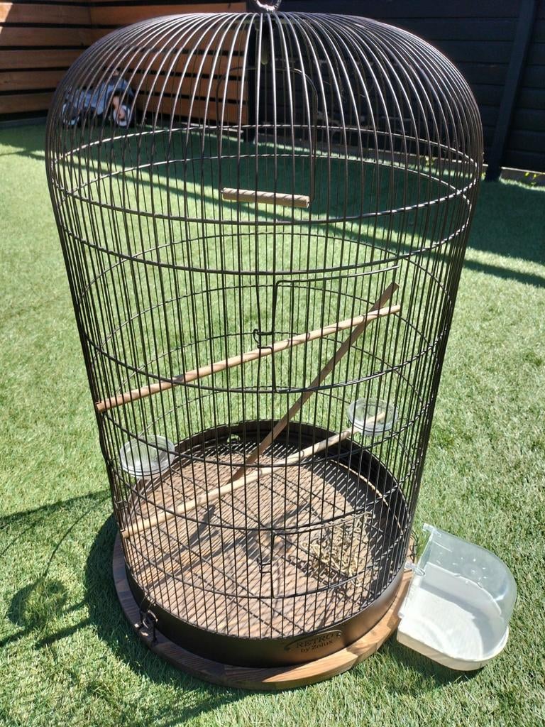 Vogel kooi, Dieren en Toebehoren, Vogels | Hokken en Kooien, Ophalen, Zo goed als nieuw, Metaal, Vogelkooi