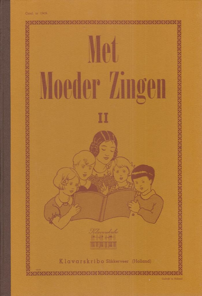 M E T M O E D E R Z I N G E N DEEL II - KLAVARSKRIBO, Muziek en Instrumenten, Bladmuziek, Ophalen of Verzenden, Gebruikt, Artiest of Componist