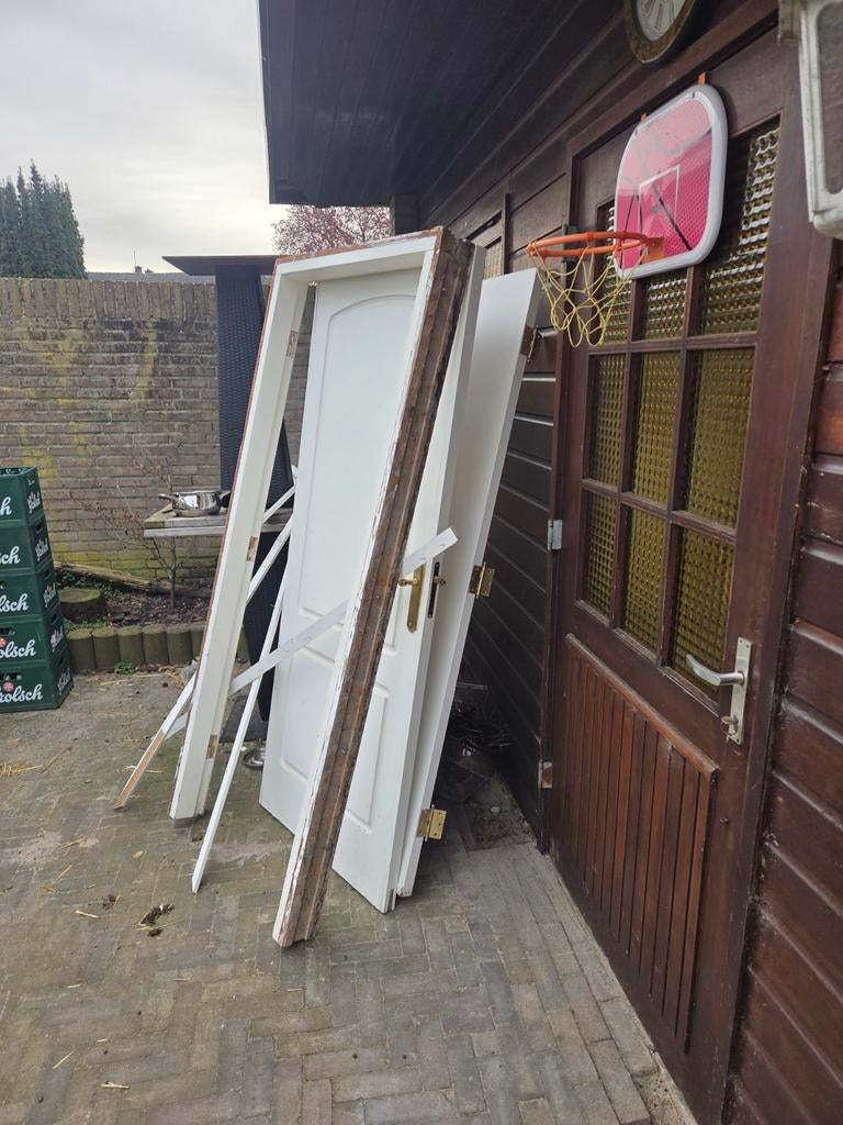 Gebruikt kozijn en partij deuren, Ophalen of Verzenden
