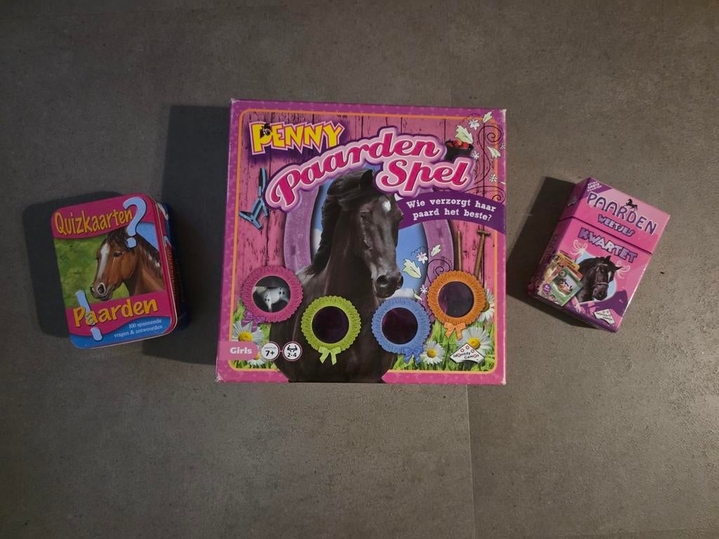 Penny Paardenspel + Kaartspellen, Ophalen of Verzenden