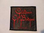 Children of Bodom 2004 logo patch embleem rock metal, Ophalen of Verzenden, Gebruikt, Kleding
