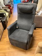 Sta op stoel Fitform Elevo prachtige donkergrijze fauteuil, Verzenden, Zo goed als nieuw, Stof, 50 tot 75 cm