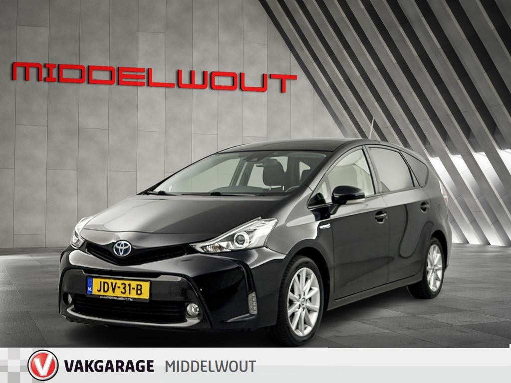 Toyota Prius+ Wagon 1.8 Executive SkyView 7-Pers/Pano-dak/Ca, Auto's, Toyota, Gebruikt, 4 cilinders, Zwart, Bedrijf