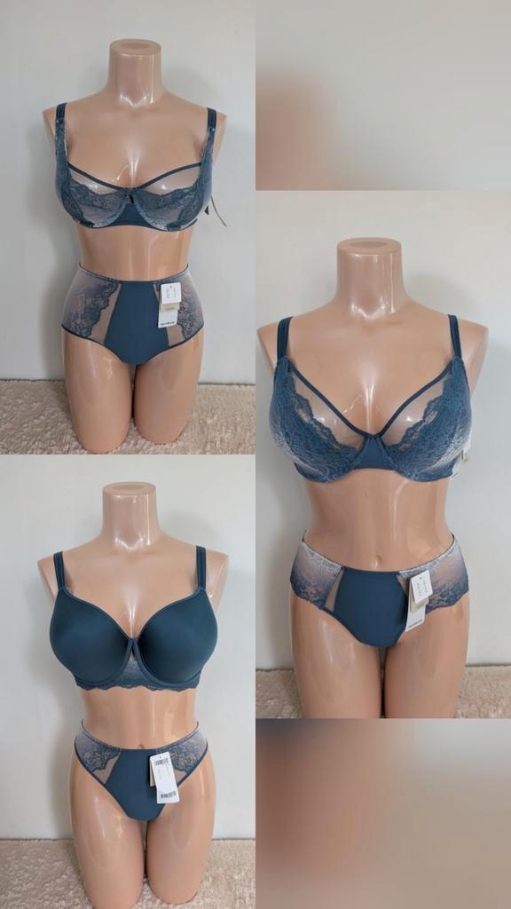Nieuw chantelle bh 85c 90c 95c 80d 85d  75e 80e 85e 75f 80f, Kleding | Dames, Ondergoed en Lingerie, BH, Blauw, Ophalen of Verzenden