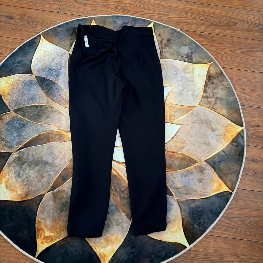 Vera & Lucy Zwarte Broek Maat M, Maat 38/40 (M), Zwart, Ophalen of Verzenden, Zo goed als nieuw