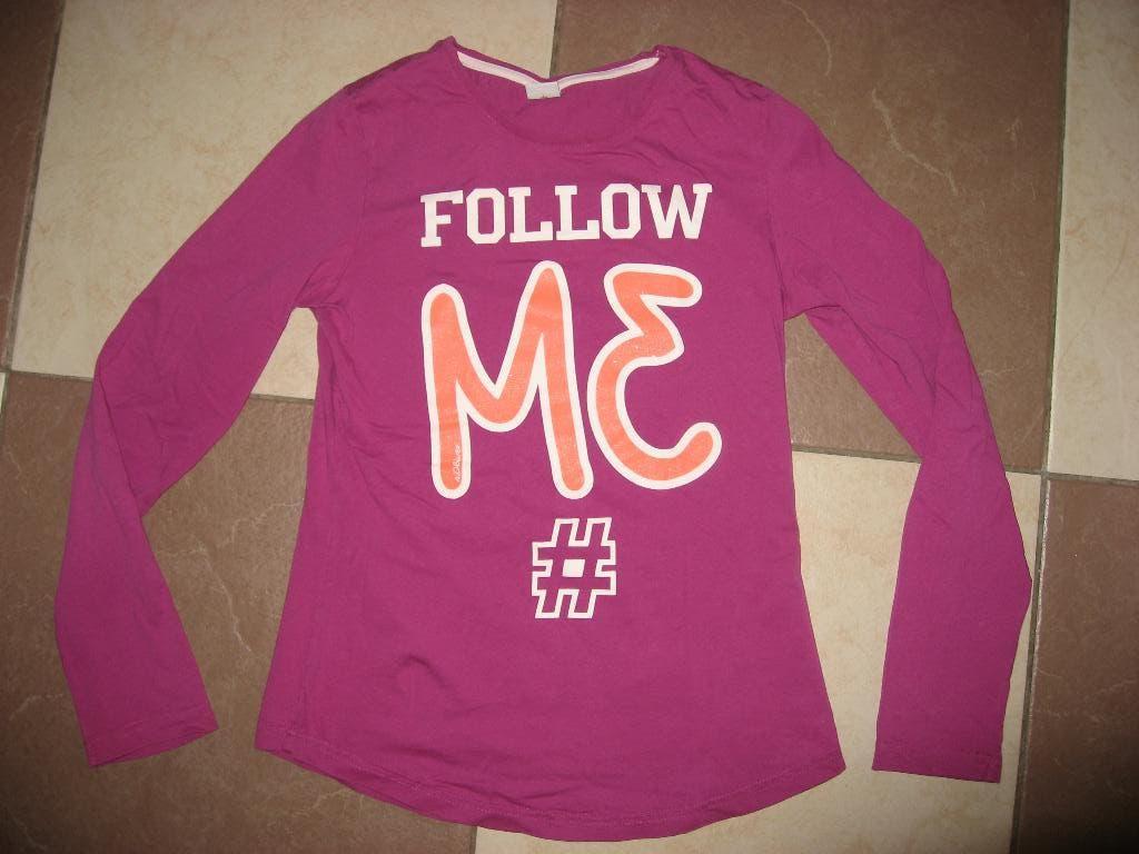 magenta longsleeve van s.Oliver Follow Me, mt 158/164, Nieuw, Shirt of Longsleeve, S.Oliver, Verzenden