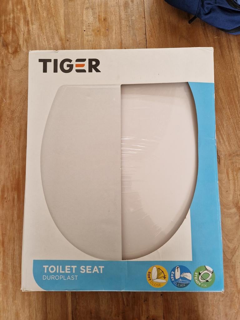 Tiger toiletbril met soft close, Doe-het-zelf en Verbouw, Ophalen of Verzenden